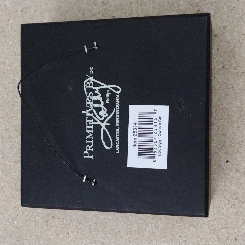 Cat Owner Sign - Picture 2 of 2